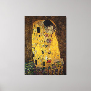 Der Kuss durch Gustav Klimt Leinwanddruck