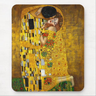 Der Kuss durch Gustav Klimt Mousepad