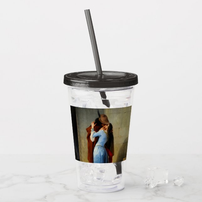 Der Kuss Francesco Hayez Acryltrinkbecher (Vorderseite Ice)