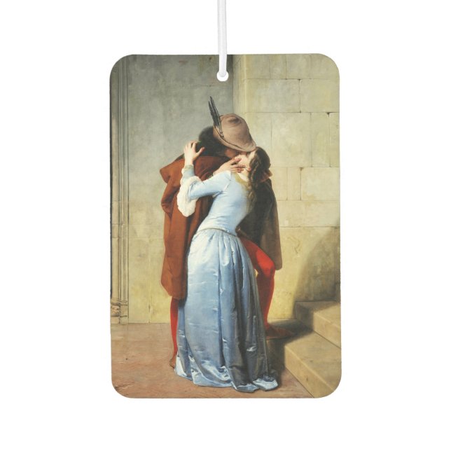 Der Kuss - Francesco Hayez Il Bacio  Autolufterfrischer (Vorderseite)
