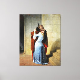 Der Kuss - Francesco Hayez Il Bacio  Leinwanddruck