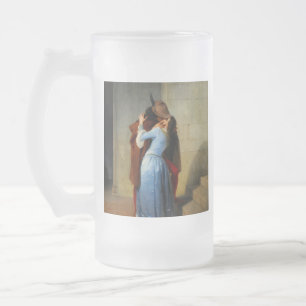 Der Kuss Francesco Hayez Mattglas Bierglas