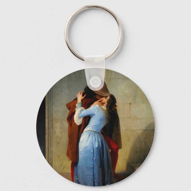 Der Kuss Francesco Hayez Schlüsselanhänger (Vorderseite)