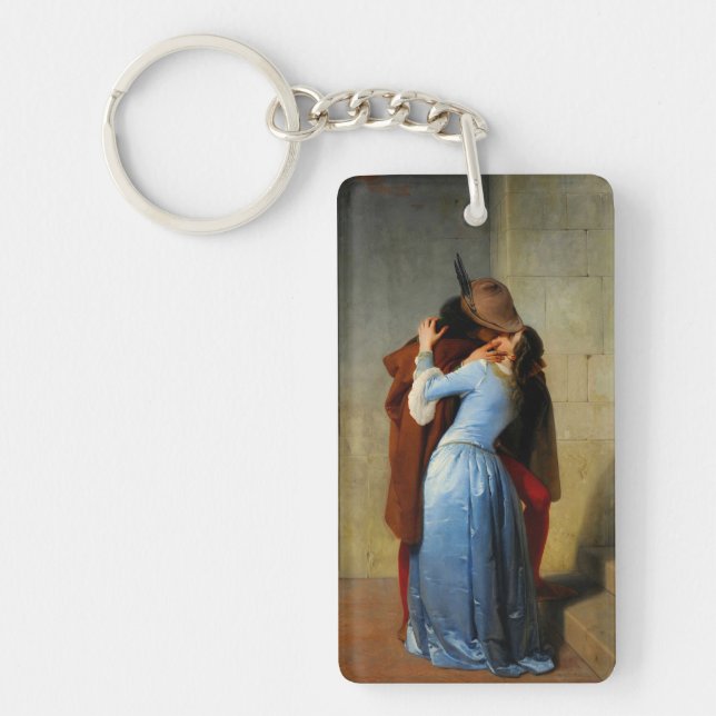 Der Kuss Francesco Hayez Schlüsselanhänger (Vorderseite)