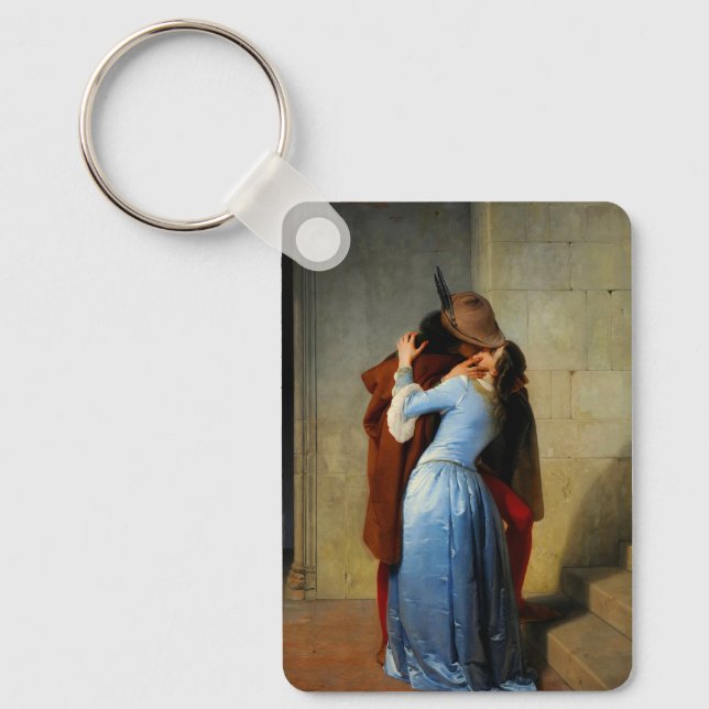 Der Kuss Francesco Hayez Schlüsselanhänger (Vorderseite)
