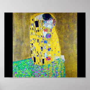 Der Kuss, Gustav Klimt Poster