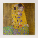 Der Kuss | Gustav Klimt | Puzzle<br><div class="desc">Der Kiss ist ein Gemälde von Gustav Klimt aus dem Jahr 1901.</div>