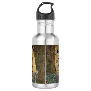 Der Kuss Gustav Klimts (circa 1908) Trinkflasche