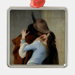 Der Kuss / Il Bacio-Schmuck Ornament Aus Metall