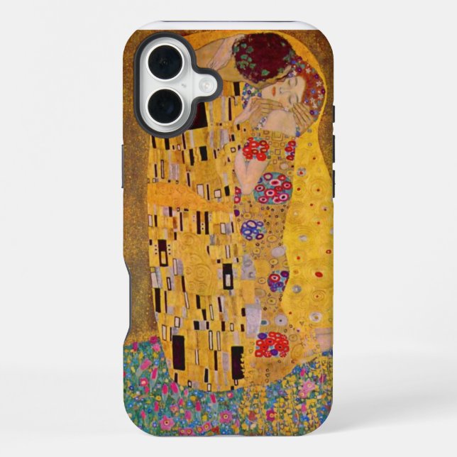 Der Kuss iPhone Hülle (Rückseite)
