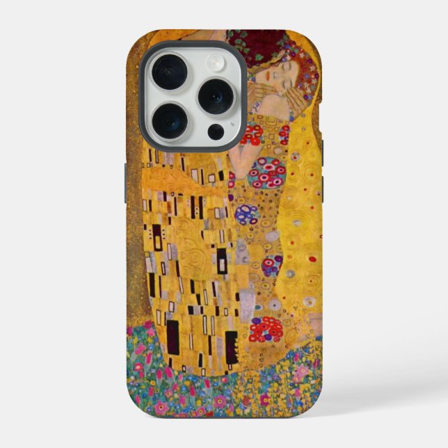 Der Kuss iPhone Hülle (Rückseite)