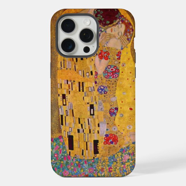 Der Kuss iPhone Hülle (Rückseite)