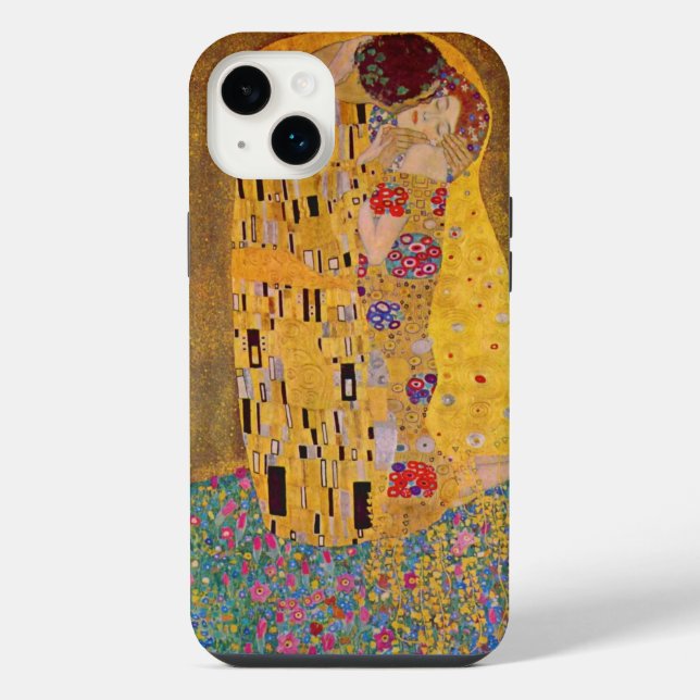 Der Kuss iPhone Hülle (Rückseite)
