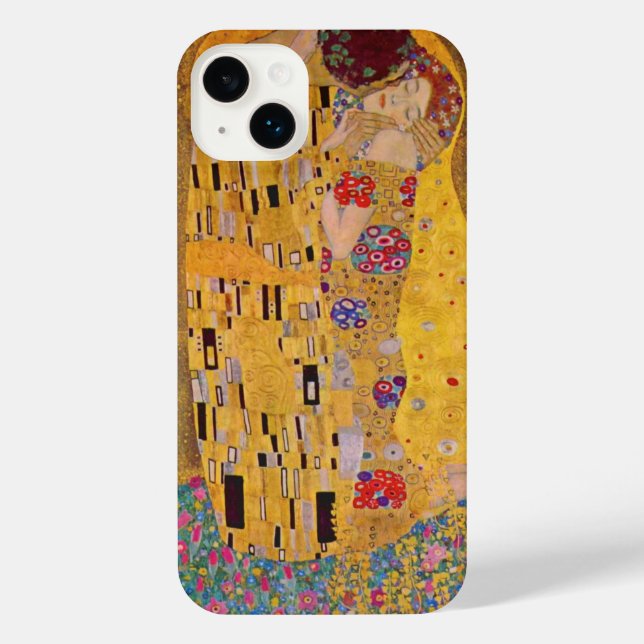 Der Kuss iPhone Hülle (Rückseite)