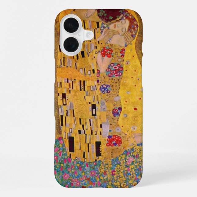 Der Kuss iPhone Hülle (Rückseite)