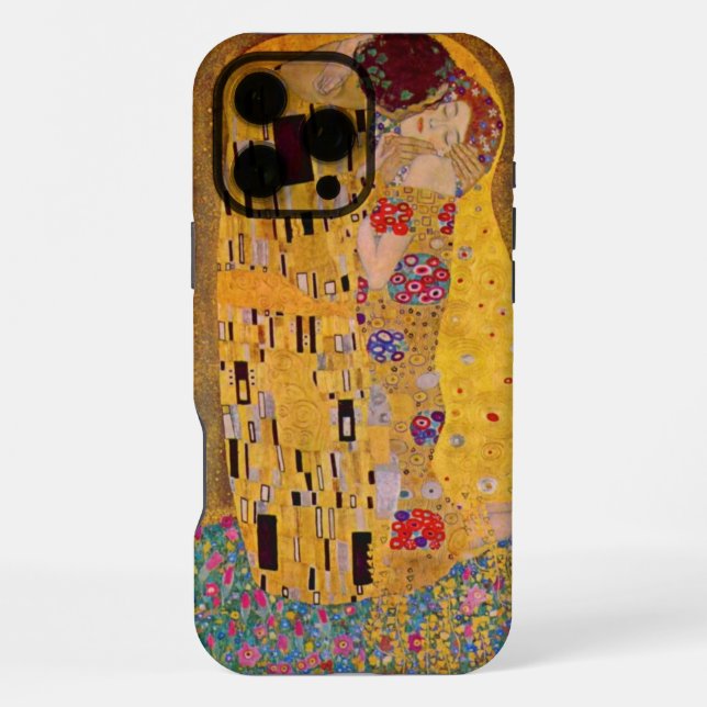 Der Kuss iPhone Hülle (Rückseite)