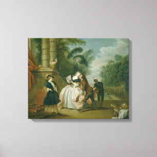 Der Kuss Leinwanddruck