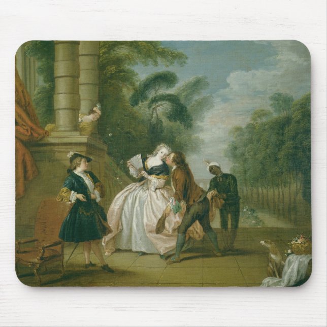 Der Kuss Mousepad (Vorne)