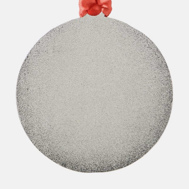 Der Kuss Ornament Aus Metall (Rückseite)