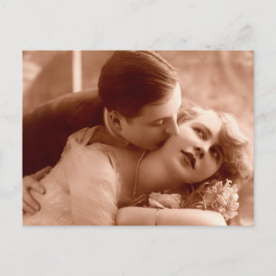 Der Kuss Postkarte