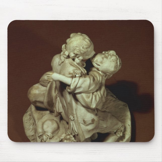 Der Kuss, Sevres Gruppe, nach Boucher, 1765 Mousepad (Vorne)