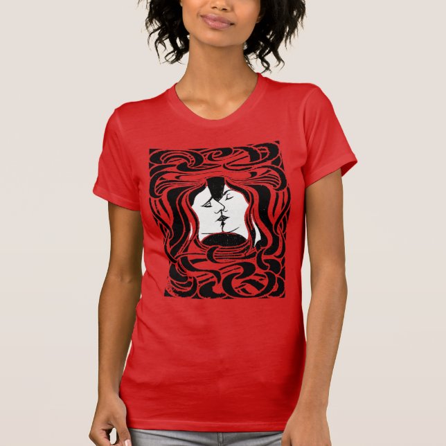 Der Kuss T-Shirt (Vorderseite)
