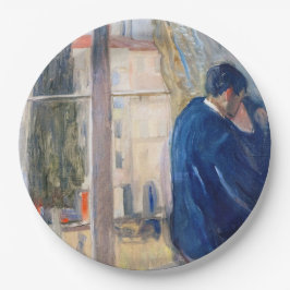 Der Kuss (von Edvard Munch) Pappteller