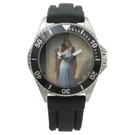 Der Kuss (von Francesco Hayez) Armbanduhr