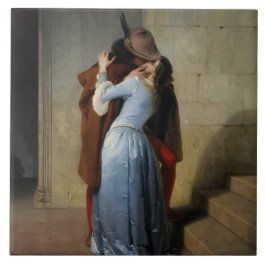 Der Kuss (von Francesco Hayez) Fliese