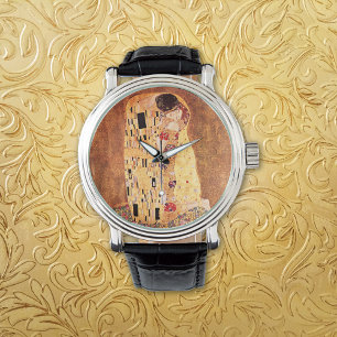 Der Kuss von Gustav Klimt Armbanduhr