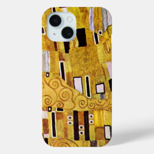 Der Kuss von Gustav Klimt, Art Nouveau iPhone 15 Hülle
