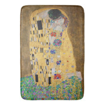 Der Kuss von Gustav Klimt Bath Mat