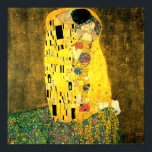 Der Kuss von Gustav Klimt Fine Art Poster Print<br><div class="desc">Die beliebte Kunst Kiss (Liebhaber),  die zwischen 1908 und 1909 von dem österreichischen Symbolin & Art Nouveau Artist Gustav Klimt (1862-1918) gemalt wurde</div>