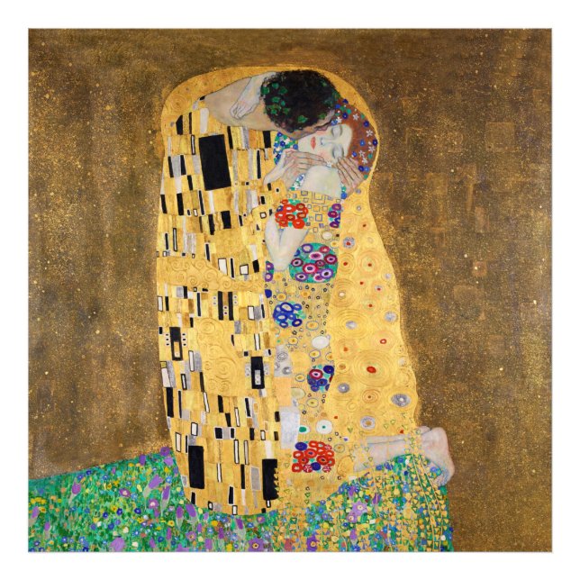 Der Kuss von Gustav Klimt Fotodruck (Vorne)