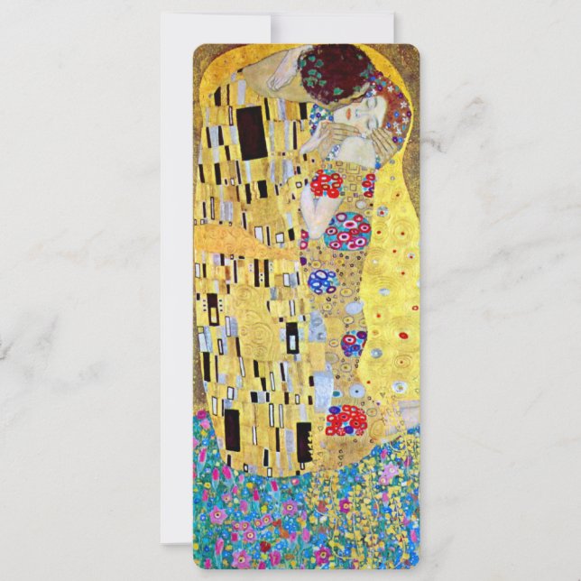 Der Kuss von Gustav Klimt, Hochzeit Save the Date! Date (Vorderseite)