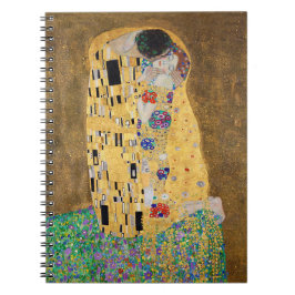 Der Kuss von Gustav Klimt Notizblock