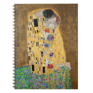 Der Kuss von Gustav Klimt Notizblock