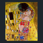 Der Kuss von Gustav Klimt Poster<br><div class="desc">Dieses Gemälde mit dem Titel The Kiss wurde von dem berühmten Künstler Gustav Klimt gemacht. Über Gustav Klimt Gustav Klimt war ein österreichischer Symbolik-Maler und einer der prominentesten Mitglieder der Wiener Sezessionsbewegung. Er wurde 1897 Gründungsmitglied und Präsident der Dackel Sezession und der Zeitschrift Ver Sacrum der Gruppe. Über dieses Produkt...</div>
