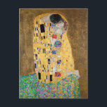 Der Kuss von Gustav Klimt Postkarte<br><div class="desc">Der Kuss von Gustav Klimt</div>