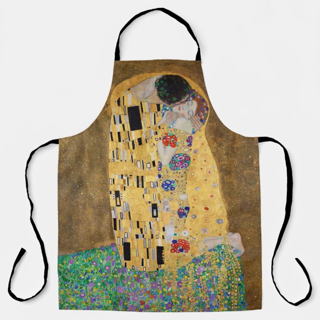 Der Kuss von Gustav Klimt Schürze (Vorderseite)