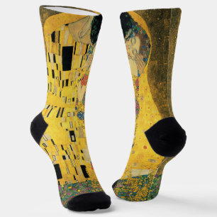 Der Kuss von Gustav Klimt, Vintage Art Nouveau Socken