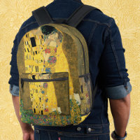 Der Kuss von Gustav Klimt, Vintager Jugendstil