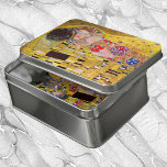 Der Kuss von Gustav Klimt, Vintager Jugendstil Puzzle<br><div class="desc">Das ultimative Gemälde der Liebe, ein wunderschönes Design zum Valentinstag! Der Kuss (Detail) (1907-1908) von Gustav Klimt ist ein Vintager Viktorianischer Epos-Symbolismus feine Kunst-Liebe und Romantik-Gemälde mit einem romantischen Paar in verschiedenen Goldtönen, Mustern und Symbolen, die einen Kuss vor einem Bronzestand teilen. Über den Künstler: Gustav Klimt (1862-1918) war ein...</div>