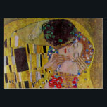 Der Kuss von Gustav Klimt, Vintager Jugendstil Schneidebrett<br><div class="desc">Das ultimative Gemälde der Liebe, ein schönes Design, mit dem der Valentinstag gefeiert wird! Der Kuss (Detail) (1907-1908) von Gustav Klimt ist ein Vintages Viktorianisches Era Symbolismus feine Kunst-Liebe und Romantik-Malerei mit einem romantischen Paar in verschiedenen Goldtönen, Mustern und Symbolen, die einen Kuss vor einem Bronzestand teilen. Über den Künstler:...</div>