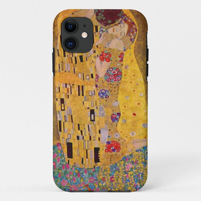 Der Kuss von Klimt Case-Mate iPhone Hülle (Rückseite)