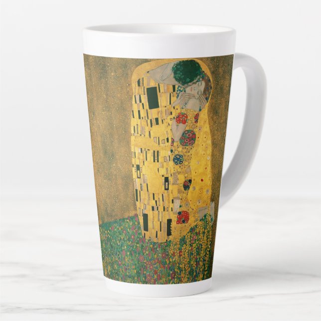 Der Kuss von Klimt Milchtasse (Rechte Ecke)