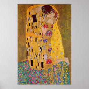 Der Kuss von Klimt Poster