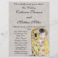 Der Kuss von Klimt Wedding White Gold Jugendstil