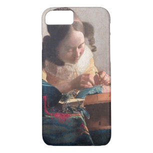 Der Lacemaker, Johannes Vermeer, 1669-1670 Case-Mate iPhone Hülle