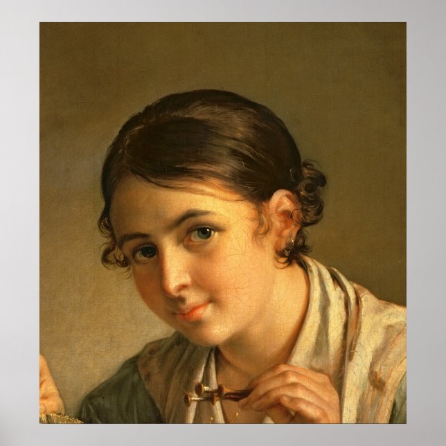 Der Lacemaker von 1823 Poster (Vorne)
